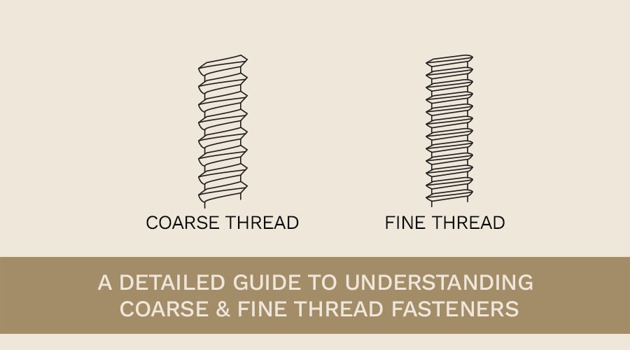 Coarse Thread Vs. Fine Thread Fasteners - All Points Fasteners