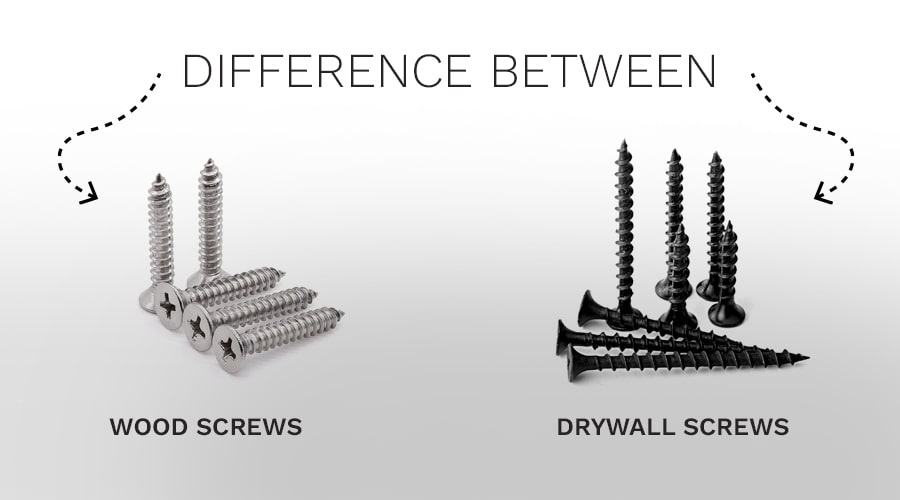 Understanding The Difference Between Wood Screws And Drywall Screws